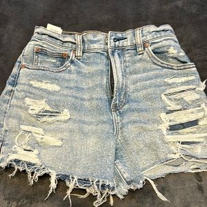 american eagle highest rise 90s boyfriend short